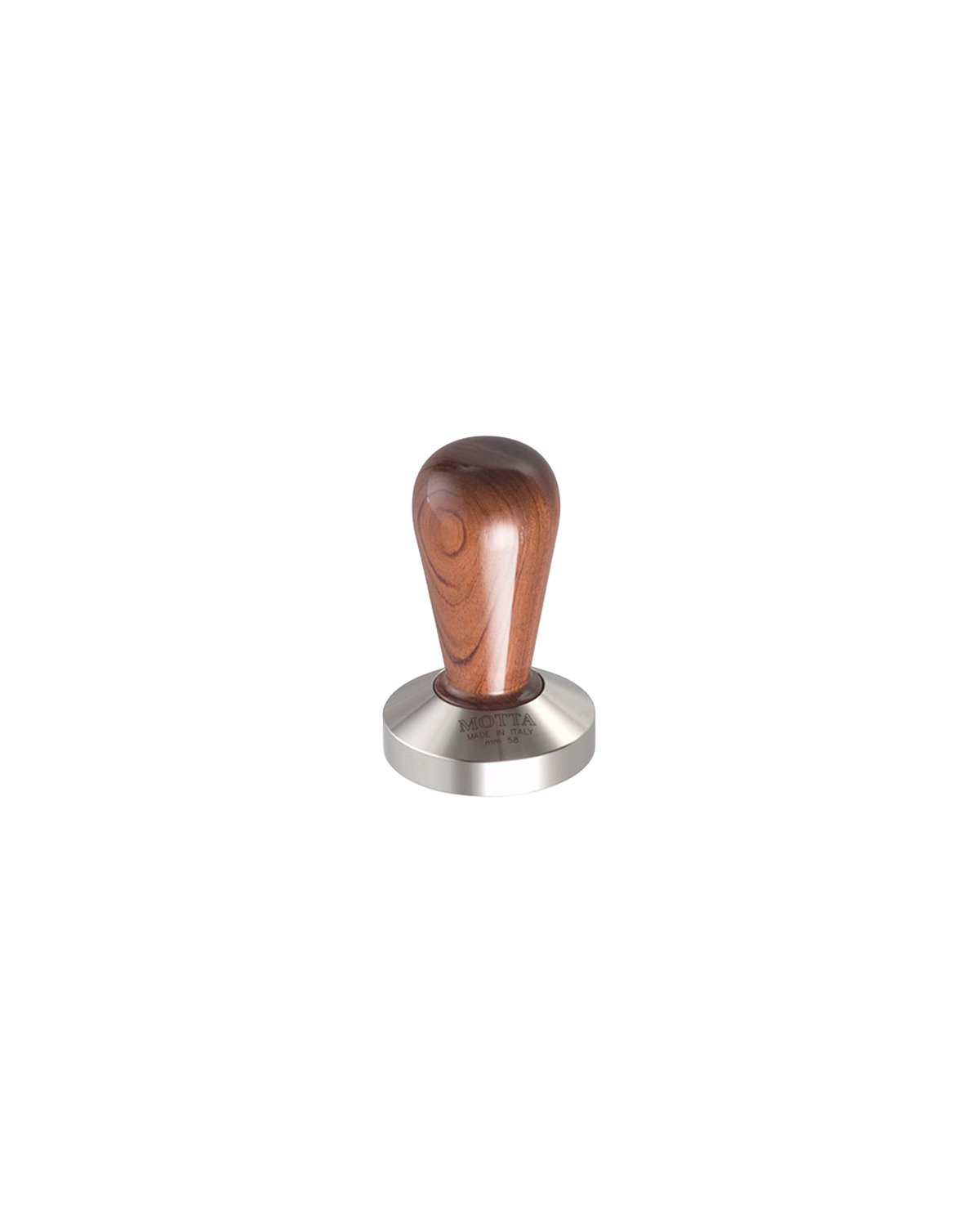 MOTTA Tamper flach «Holz» braun 58 mm